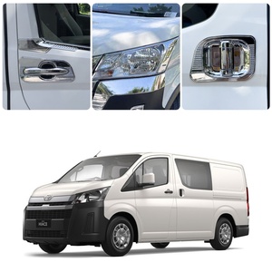 Fundas Completas para Autos de Alta Calidad, Personalizadas, Accesorios Cromados para Carrocería, Juego Combinado de Kits Cromados para Toyota Hiace - Product Image 1
