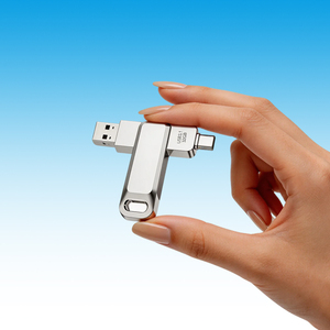New High Speed Type-C Dual Interface USB 3.1 Flash Drive 64GB/128GB/256GB 10Gbps OTG Metal Custom Logo <strong>Business</strong> Gift 2-Year - Product Image 4