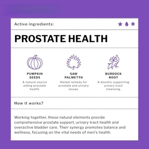 Prodotti Più Venduti 2026: Estratto di Saw Palmetto, Integratori Vitaminici <span class=keywords><strong>per</strong></span> il Trattamento della <span class=keywords><strong>Prostata</strong></span> - Product Image 4