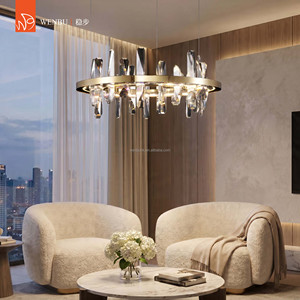 โคมไฟระย้าคริสตัล K9 รุ่นใหม่สุดหรูสำหรับวิลล่า โรงแรม และห้องนั่งเล่น - Product Image 6