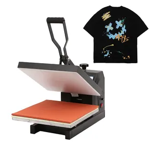 Factory Supply Best Selling T-Shirt 38*38cm sublimation press tshirt heat press machine