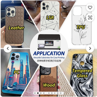Nouvelle imprimante jet d'encre UV A5 de bureau, haute précision, automatique, portable, à plat, pour coques de téléphone personnalisées, acrylique, personnalisable
