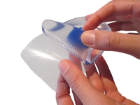 Échantillon Gratuit : Coussinets de Talon en Gel PU Sport & Confort, Semelles Anti-Choc pour Soulager la Douleur au Talon dans les Chaussures