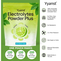 Électrolytes de haute qualité en poudre pour boisson d'hydratation à marque privée, poudre d'hydratation à absorption rapide, poudre d'électrolytes