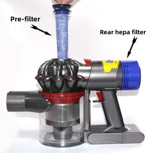 Élément <span class=keywords><strong>de</strong></span> filtre post-traitements à haute efficacité compatible avec les aspirateurs Dyson série V6 DC59 DC62, pièces détachées, cartouche filtrante - Product Image 2