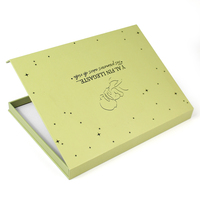 Boîte cadeau magnétique personnalisée avec logo certifié FSC, ruban gaufré, boîte en papier rigide pour l'emballage des produits