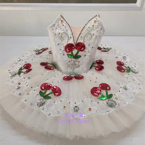 Taille Bon Marché Enfants Filles Femmes Adulte Performance Compétition <span class=keywords><strong>Blanc</strong></span> Ballet <span class=keywords><strong>Tutu</strong></span> - Product Image 5