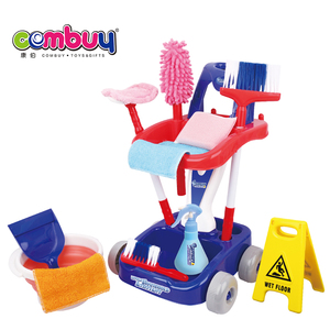 Chariot de nettoyage <span class=keywords><strong>pour</strong></span> enfants, jouets <span class=keywords><strong>pour</strong></span> <span class=keywords><strong>la</strong></span> <span class=keywords><strong>maison</strong></span>, articles sanitaires, ensemble de nettoyage <span class=keywords><strong>pour</strong></span> enfants - Product Image 6
