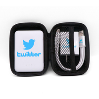 Usine OEM/ODM, accessoires de téléphone portable personnalisés avec logo, ensembles cadeaux promotionnels, kit de voyage portable comprenant une batterie externe, un câble et un chargeur