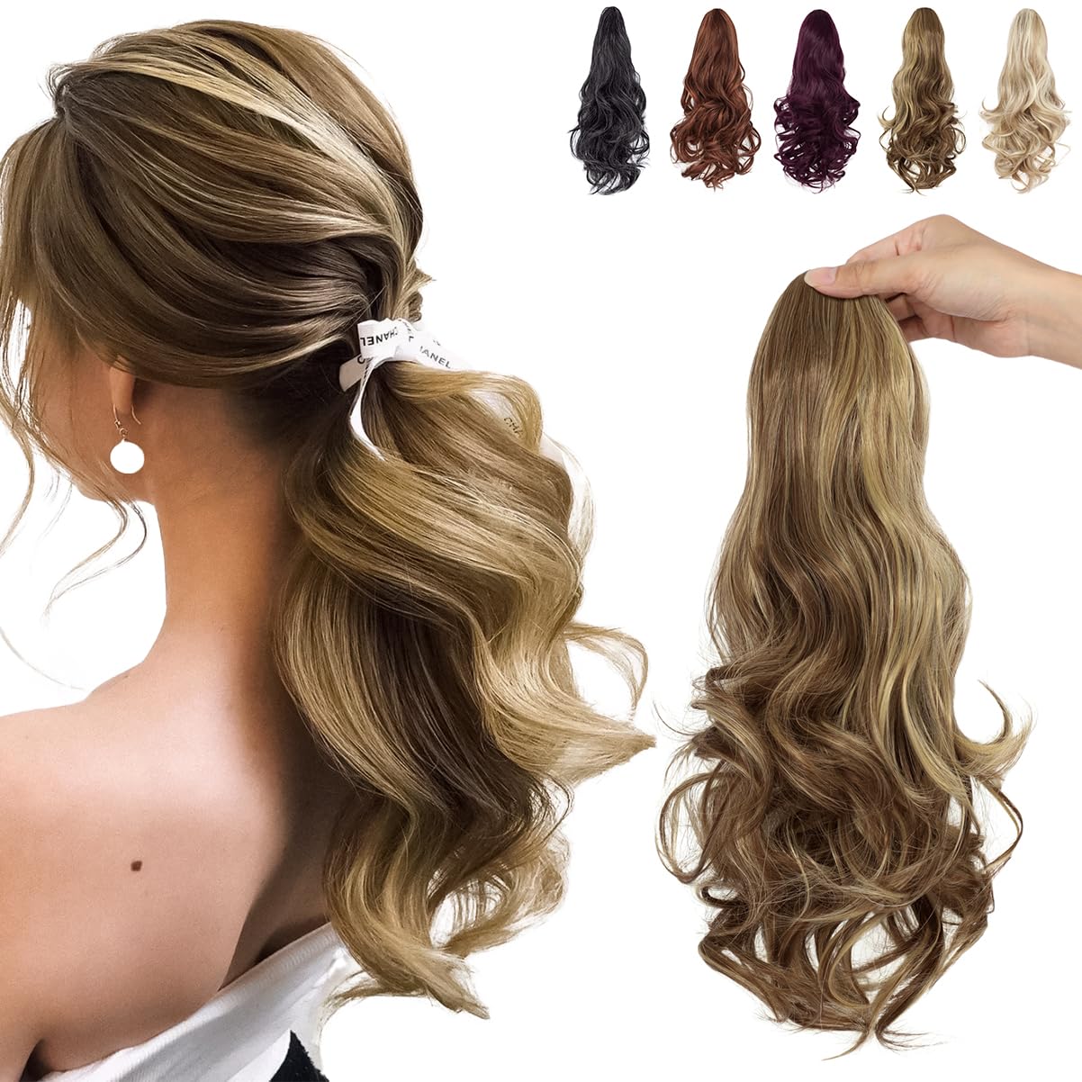Blonde mix light brown