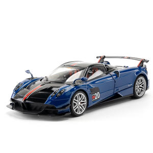سيارة خارقة طراز معادن يموت الصب <span class=keywords><strong>Pagani</strong></span> Huayra BC ، سيارة لعبة رائعة مع أبواب قابلة للفتح ، لهواة الجمع طبعة هدايا عيد الميلاد - Product Image 1