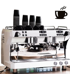 Commercial Professional High-quality Two-group Italian Semi-automatic Stainless Steel <b>Coffee</b> <b>Machine</b> Hotel Household - Product Image 1