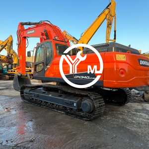 รถขุดตีนตะขาบ Doosan DX340 มือสองคุณภาพสูง พร้อมระบบเปลี่ยนบุ้งกี๋เร็ว สำหรับงานก่อสร้างถนน - Product Image 1