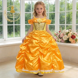 open lace back dress Amazon.com: Meland Princess Dresses for Girls main image 0