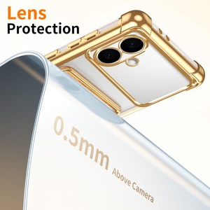 Custodia Antiurto con Porta Carte e Placcatura per Samsung <span class=keywords><strong>Galaxy</strong></span> S26 Edge S25 S24 S23 S22 Ultra Plus A56 <span class=keywords><strong>A53</strong></span> A35, <span class=keywords><strong>Cover</strong></span> Trasparente a Portafoglio - Product Image 5