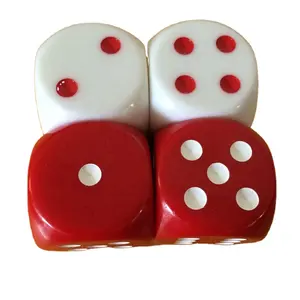 מותאם אישית <span class=keywords><strong>12mm</strong></span> D6 קוביות/OEM אקריליק קוביות עם דוט - Product Image 1