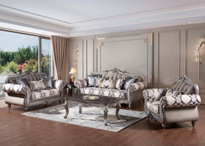 Canapé en velours capitonné de style victorien avec accoudoirs roulés et pieds en bois, deux places, design Chesterfield pour salon - Product Image 6