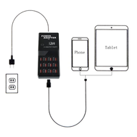Dock Charger Dinding HUB Tipe-C 12-Port 50W USB Multi-Port Charging Station Stopkontak Adaptor Pengisian Daya Cepat Tersedia