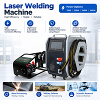 Machine de soudage laser à fibre portative 4 en 1 refroidie par air 1200W 2000W pour coque de batterie au lithium