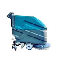 Aspirateur-balayeuse EVERLIFT FC60/FC75/FC80 à pousser à la main, double bac, laveur de sol pour sols en carrelage/bois/peinture