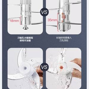 เครื่องบดเนื้อไฟฟ้ามีเดีย 1.8 ลิตร ใบมีดสแตนเลส ตัวเครื่องพลาสติก ปุ่มควบคุมแบบกด เครื่องเตรียมอาหารอเนกประสงค์ - Product Image 5