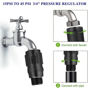 <span class=keywords><strong>Riego</strong></span> por <span class=keywords><strong>goteo</strong></span>, <span class=keywords><strong>regulador</strong></span> de presión de agua de repuesto, 3/4 pulgadas, 25 PSI - Product Image 4