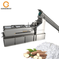 Machine de transformation de l'amidon de pomme de terre/manioc, machine de broyage et d'extraction de l'amidon de manioc