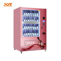 Distributeur automatique de vin rouge et de bière XY 2026 avec élévateur, en acier inoxydable, conforme ADA, compatible SDK, gestion basée sur le cloud pour