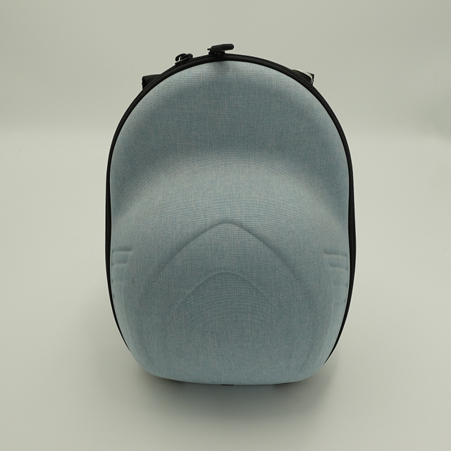 Custom Portable Hard Shell Zipper EVA Case Waterproof Leather Travel Case for Carrying & Storage of Baseball Cap & Bowling Hat