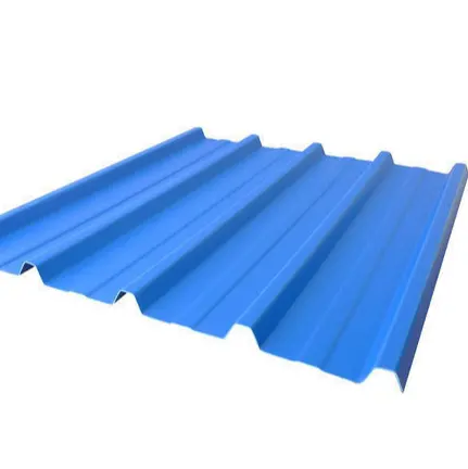 Hochfeste 760 Typ blaue Farbe Zink beschichtete Wellblech dach bahnen