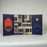 Sofort Lieferbar Eid Mubarak Arabische Geschenkbox Ideen Bastel-Set für Eid Leckereien Datteln Schokolade 30 Tage Ramadan Adventskalender Geschenk