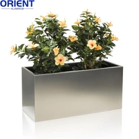 Pots de jardinières Lit de jardin surélevé en métal pour l'extérieur pour légumes, fleurs, herbes Grand bac de jardinage en acier OEM ODM galvanisé