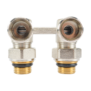 Válvula Termostática Angular de Latón Forjado BSP para Radiador de Calefacción Doméstica - Product Image 5