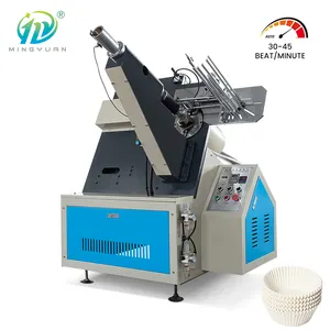 High efficiency automatic cake tray machine disposable muffin cup paper cake tray making machine