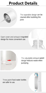 Machine à eau gazeuse manuelle domestique avec carboneur, boîtier en plastique, support et installation facile pour usage domestique - Product Image 6