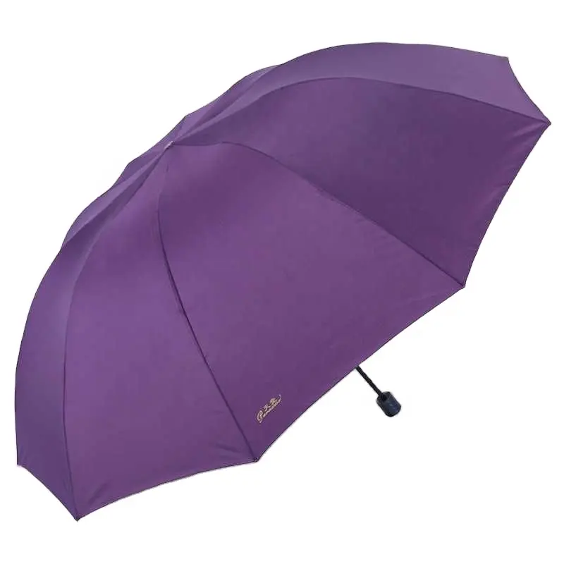 152 سنتيمتر أعلى جودة مظلة الرجال المطر امرأة يندبروف كبير Paraguas النساء الشمس 3 للطي عائلة كبيرة مظلة في الهواء الطلق parapluie