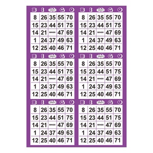 Crea Soluciones Únicas de Bingo con 75 Bolas, Impresión Digital para Juego Promocional y Entretenimiento - Product Image 5