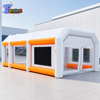 Tente gonflable de pulvérisation imperméable personnalisable, cabine de peinture gonflable, tente gonflable pour voiture, tente gonflable