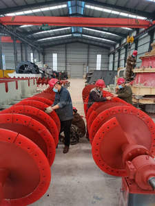 Spiral sands cheibe mit hohem Reinigungs grad für Fluss sand Silica Sand Pebble Stone Kalkstein Granit Waschmaschine Preis - Product Image 3