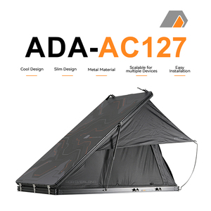Carpa de techo rígida para coche, resistente <span class=keywords><strong>a</strong></span> los rayos UV, de aluminio, con barra de luces LED de 1,5 m - Product Image 2