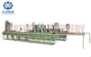 Il y a une table à rouleaux de support pliante et une machine de bordure de film adhésif avec une vitesse d'alimentation réglable - Product Image 3