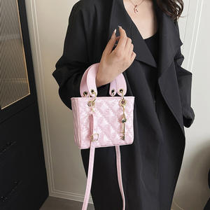 Sac à main tendance personnalisé, sac à main de luxe haut de gamme, sac bandoulière léger pour femme, mini sacs élégants en cuir PU - Product Image 5