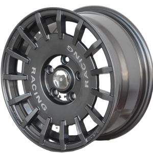 Offre Spéciale 4 5 cosses jantes en alliage 15 <span class=keywords><strong>16</strong></span> <span class=keywords><strong>pouces</strong></span> 4*100 ~ 114.3 5*100 ~ 114.3 pour <span class=keywords><strong>OZ</strong></span> Racing blanc rouge détail pistolet métal gris SH - Product Image 4