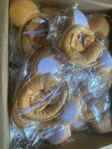 Venta al por mayor barato Animal Ear Set Kids Child Carnival Party Plush Animal Monkey Ears Headbands Tie and Tail Set - Product Image 5