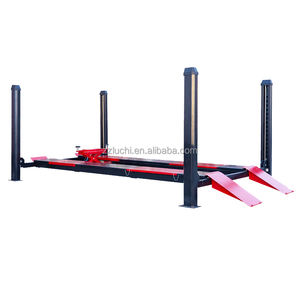 8t 10t 12t भारी ड्यूटी वाहन लिफ्ट 4 कॉलम कार लिफ्ट बस ट्रक लिफ्ट, ऑटो लिफ्ट वाहन पार्किंग प्रणाली - Product Image 1