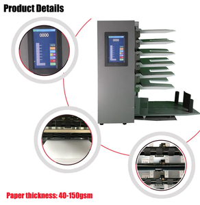 Colector de papel Digital de bandeja 6/10/12, máquina de clasificación de pantalla táctil A4 automática, máquina de clasificación plegable para folletos - Product Image 3