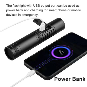 Bán Buôn Siêu Sáng Đèn Pin 20W LED USB-C Sạc Điện Kỹ Thuật Số Hiển Thị Ngoài Trời <span class=keywords><strong>Torch</strong></span> Đèn Pin Chiếu Sáng Khẩn Cấp - Product Image 3