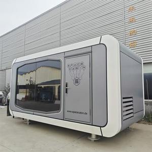 Capsule spatiale assemblée multicouche, maison mobile, matériau en plaque d'aluminium, décoration de luxe, villa, pièce en acier - Product Image 3