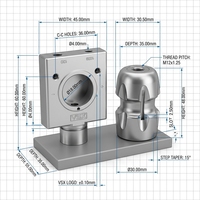 Services d'usinage CNC sur mesure en aluminium, prototypes en aluminium, acier, titane, acier inoxydable, pièces métalliques de précision, usinage OEM