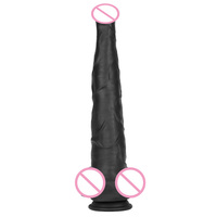 Gros gode réaliste, aspect peau, énorme, épais, ventouse puissante, mains libres, jouets sexuels en silicone réalistes, stimulation vaginale et anale